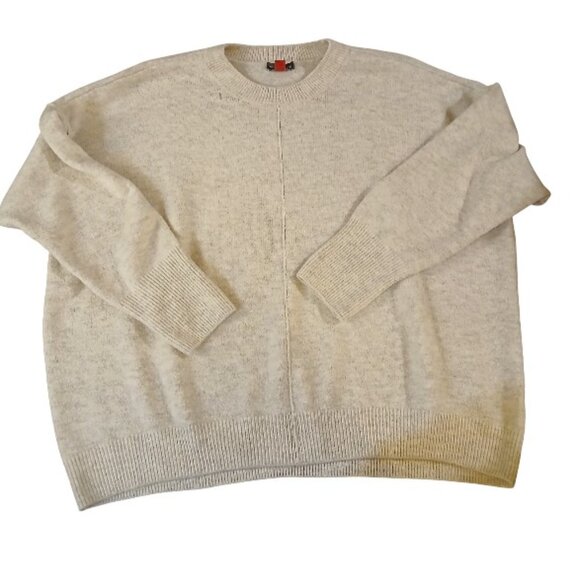 VINCE CAMUTO Cream Relaxed Fit Soft & Cozy Sweater Size XL - EUC - Picture 7 of 11